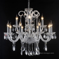 Elegant chrome lights crystal chandelier LT-85400